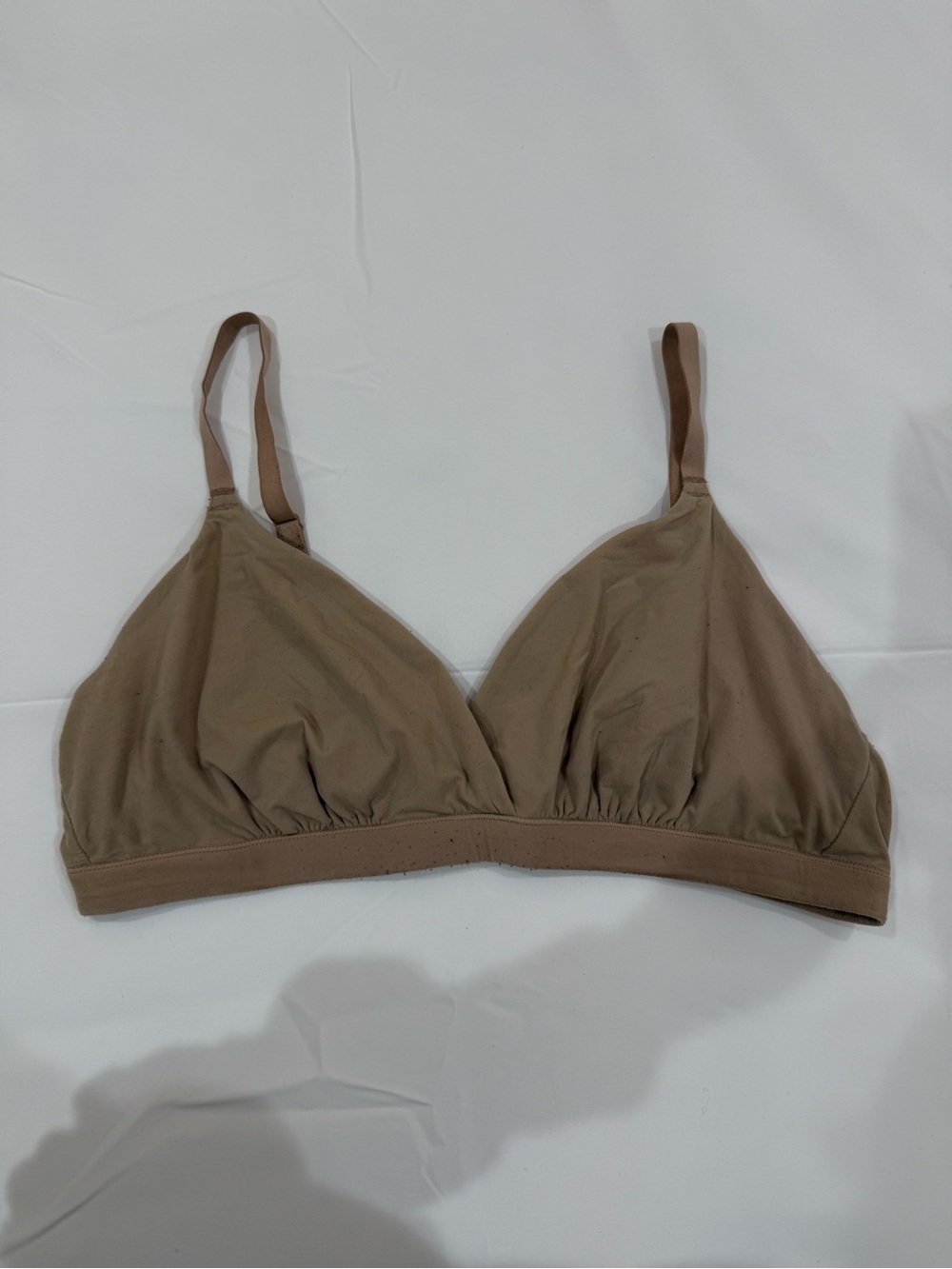 SKIMS Triangle Bralette in Taupe